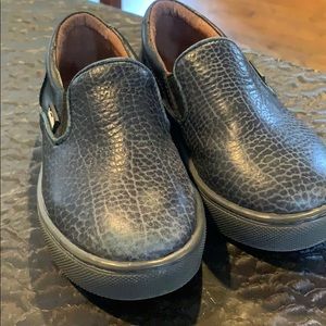 Pre-owned Venettini Boys Navy Sneakers Size 25